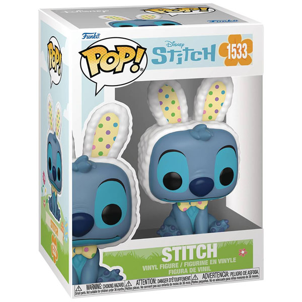 Funko POP #1533 Disney Stitch Easter Bunny Stitch Figure